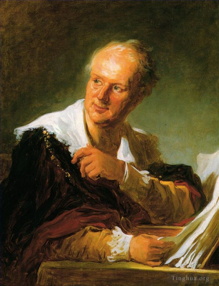 让·奥诺雷·弗拉戈纳尔 的油画作品 -  《一个男人的肖像》