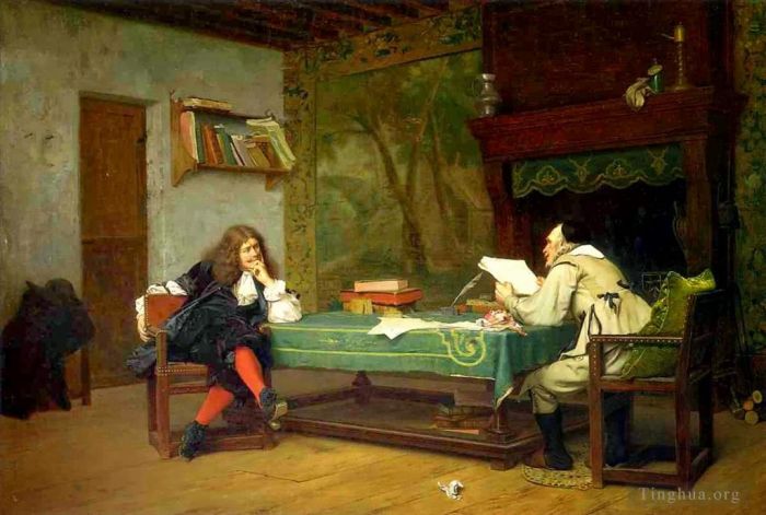 让·莱昂·杰罗姆 的油画作品 -  《合作》