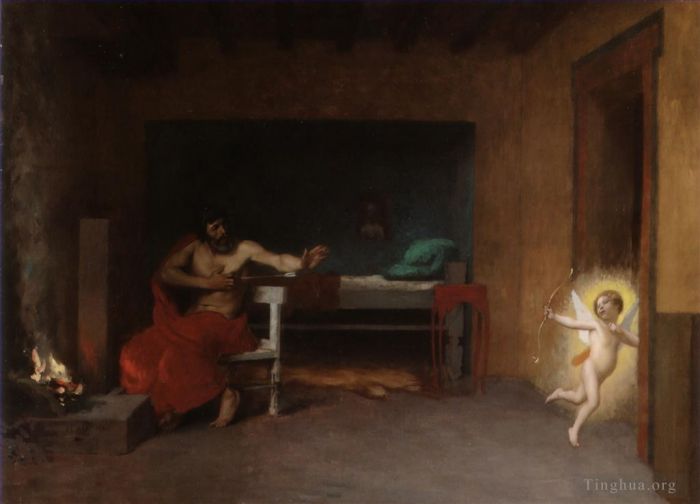 让·莱昂·杰罗姆 的油画作品 -  《阿纳克里翁,3》