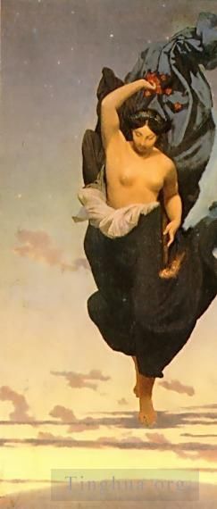 让·莱昂·杰罗姆 的油画作品 -  《夜晚》