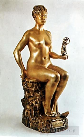 让·莱昂·杰罗姆 的雕塑作品 -  《塔纳格拉》