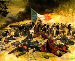 艺术家让·路易斯·欧内斯特·梅索尼埃作品《1870,年巴黎围城战》