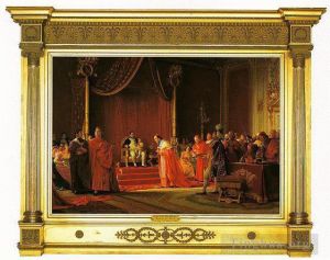 艺术家吉安·乔治·维贝尔作品《拿破仑和儿子》
