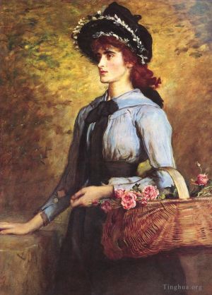 艺术家约翰·埃弗里特·米莱斯爵士作品《英国甜艾玛·莫兰,Sn,1892》