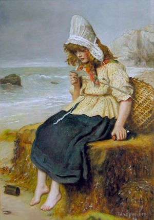 艺术家约翰·埃弗里特·米莱斯爵士作品《来自大海的讯息》