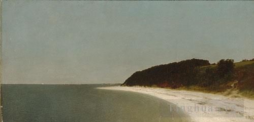 约翰·冯·肯塞特 的油画作品 -  《长岛伊顿颈酒店》