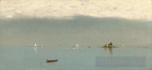 约翰·冯·肯塞特 的油画作品 -  《渡过风暴》