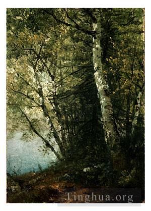 约翰·冯·肯塞特 的油画作品 -  《山毛榉研究》