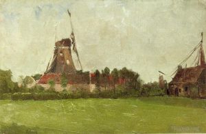 艺术家约翰·亨利·托曼作品《荷兰》