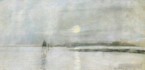 艺术家约翰·亨利·托曼作品《月光佛兰德斯》