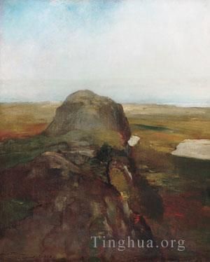 约翰·拉法基 的油画作品 -  《秋季学习》