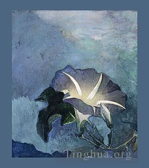 约翰·拉法基 的油画作品 -  《夜曲花》