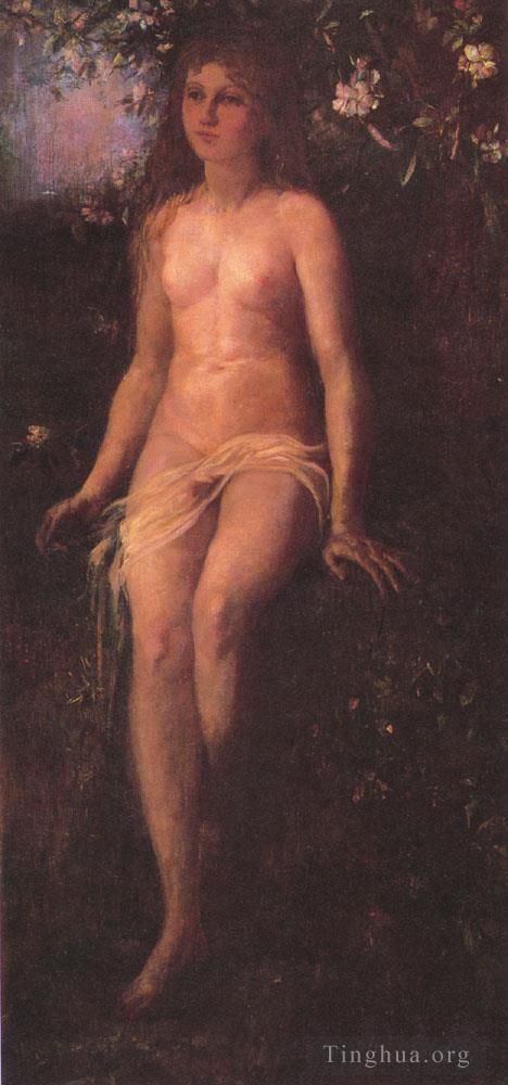 约翰·拉法基 的油画作品 -  《黄金时代》