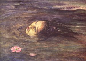 艺术家约翰·拉法基作品《奇怪的小Kiosai在河里看到的》
