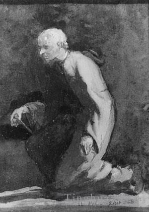 约翰·拉法基 的各类绘画作品 -  《布列塔尼比德尔》