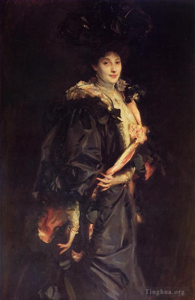 约翰·辛格·萨金特 的油画作品 -  《沙逊夫人肖像》