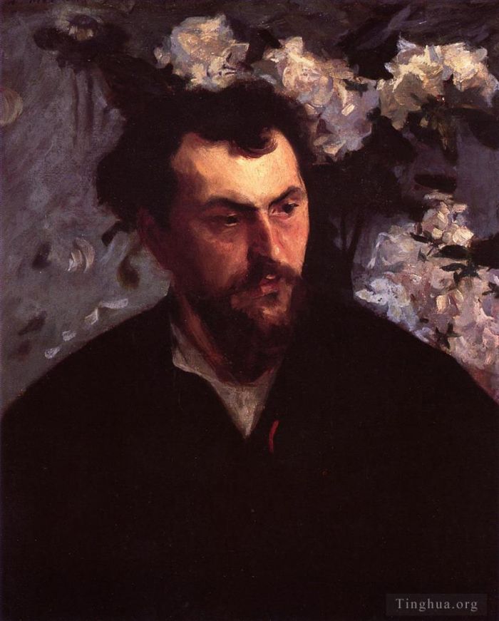 约翰·辛格·萨金特 的油画作品 -  《恩斯·安吉·杜伊兹的肖像》
