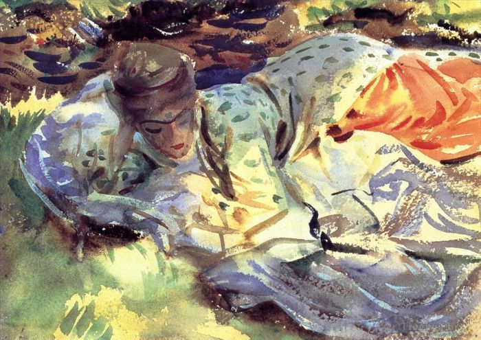 约翰·辛格·萨金特 的各类绘画作品 -  《祖莱卡》