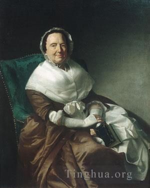 约翰·辛格尔顿·科普利 的油画作品 -  《西尔瓦努斯·布梅夫人》