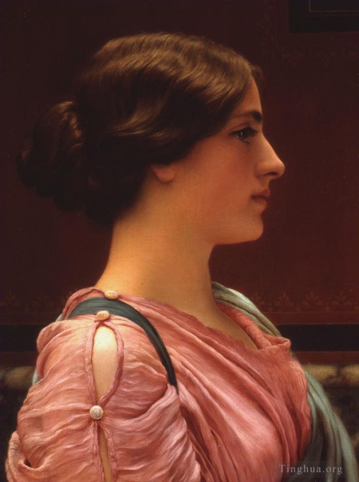 约翰·威廉·高沃德 的油画作品 -  《Fred,和,Sherry,Ross,的古典美妆系列》