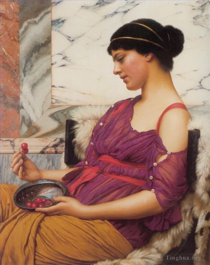 约翰·威廉·高沃德 的油画作品 -  《伊斯梅尼亚,1908》