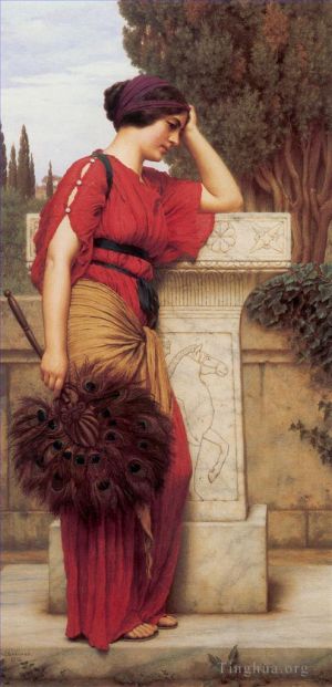 艺术家约翰·威廉·高沃德作品《潘西罗莎,1913》