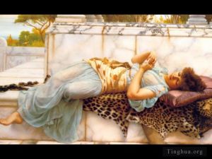 艺术家约翰·威廉·高沃德作品《未婚夫,1892》