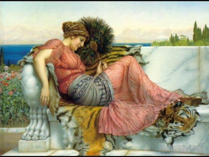 约翰·威廉·高沃德 的油画作品 -  《马里利斯,1903》