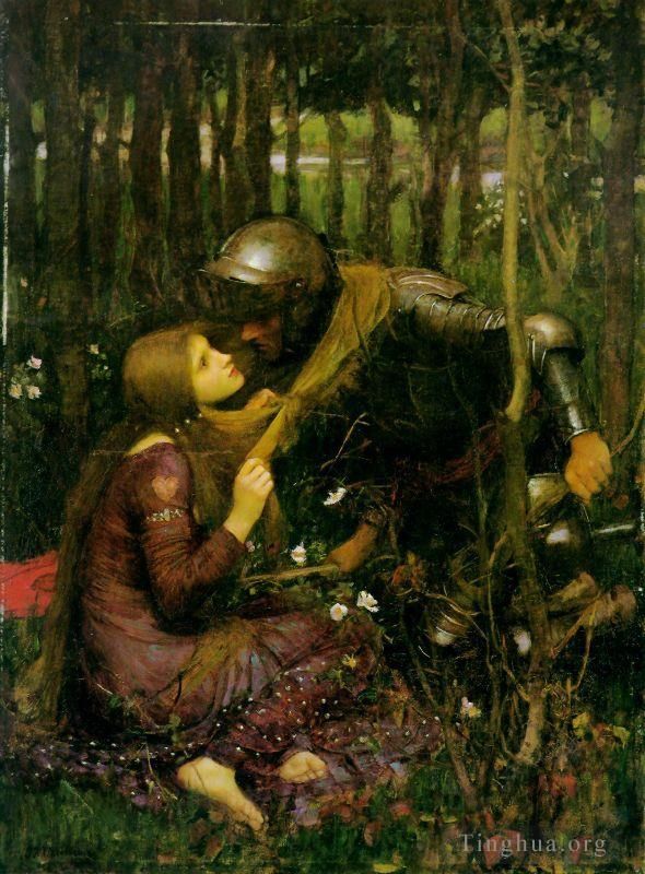 约翰·威廉姆·沃特豪斯 的油画作品 -  《无怜悯之美人》