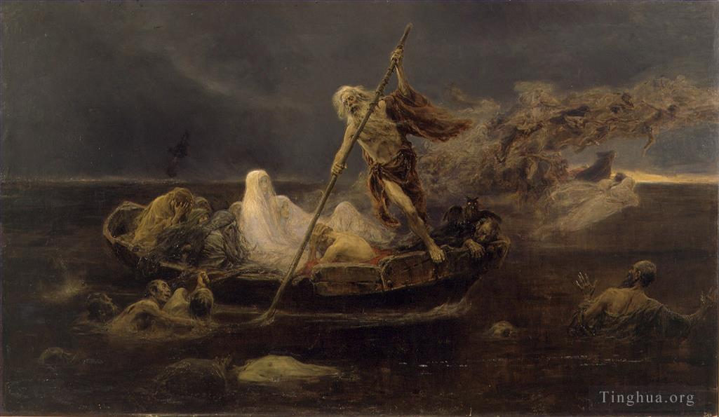 何塞·本立乌尔·耶·吉尔作品《卡隆特之船》