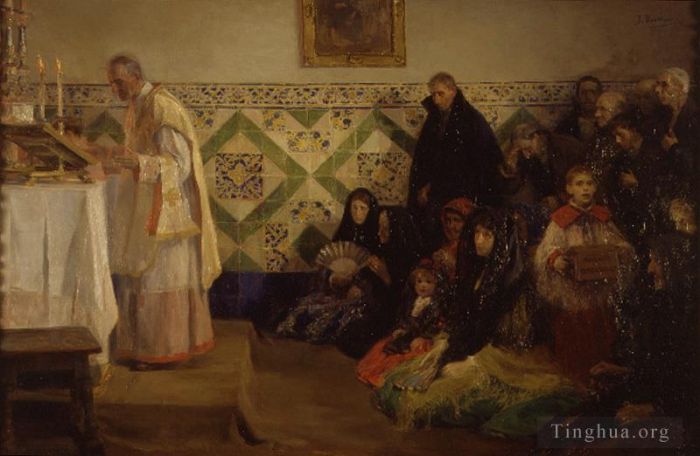 何塞·本立乌尔·耶·吉尔 的油画作品 -  《奥延多·米萨·罗卡福特》