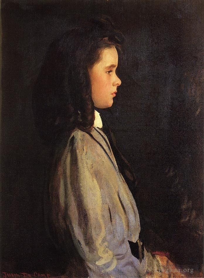 约瑟夫·柔德芬·代坎普 的油画作品 -  《宝琳》