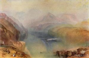 艺术家约瑟夫·马洛德·威廉·特纳作品《琉森湖特纳》