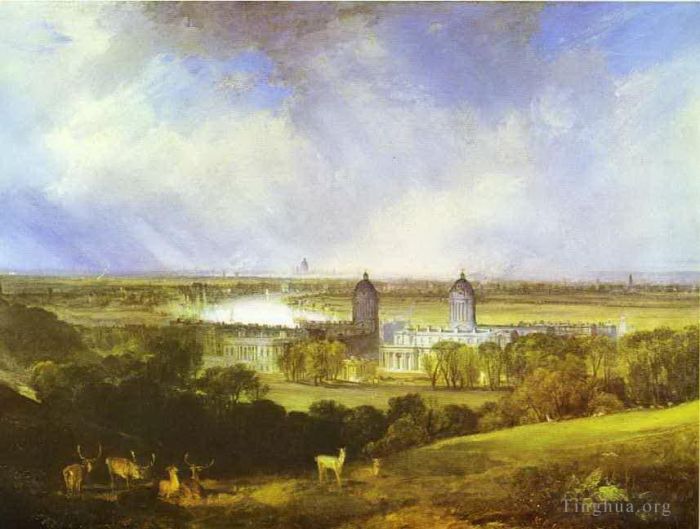约瑟夫·马洛德·威廉·特纳 的油画作品 -  《伦敦·特纳》