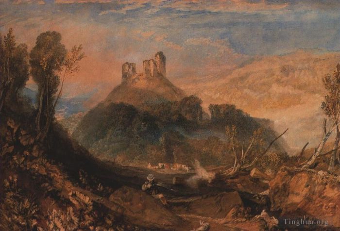 约瑟夫·马洛德·威廉·特纳 的油画作品 -  《奥克汉普顿》