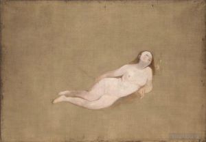 艺术家约瑟夫·马洛德·威廉·特纳作品《两个躺着的裸体特纳》