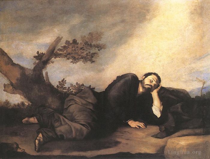 胡塞佩·德·里贝拉 的油画作品 -  《雅各布斯之梦》