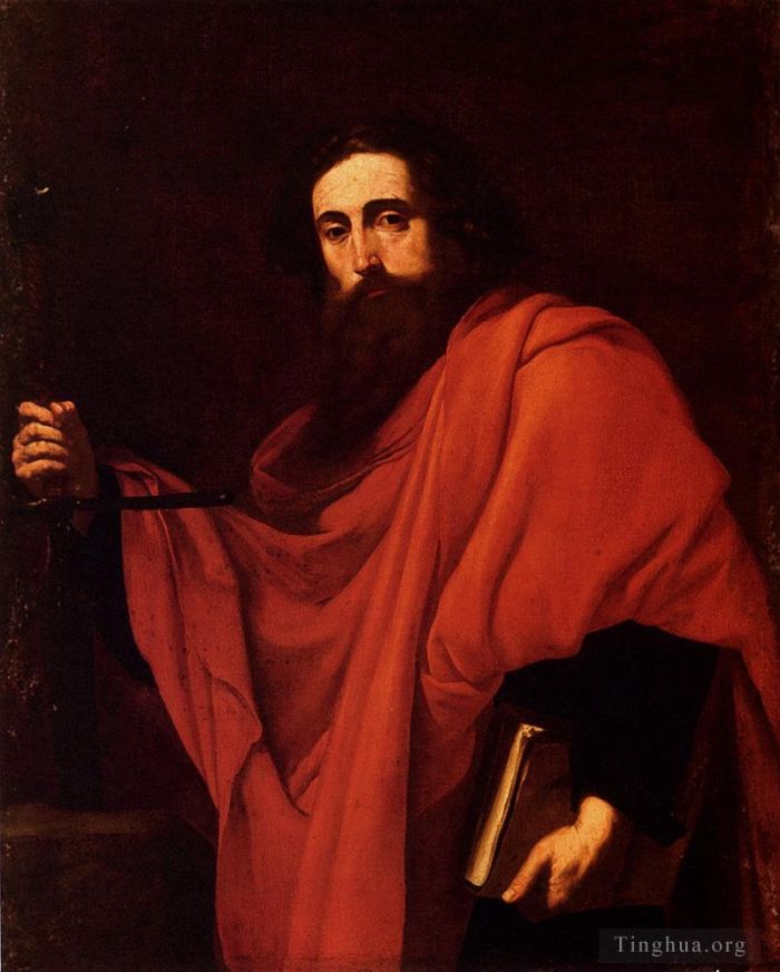 胡塞佩·德·里贝拉 的油画作品 -  《胡塞佩·德·圣保罗》