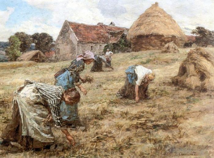 莱昂·奥古斯丁·莱尔米特 的油画作品 -  《格拉尼斯人,1898》