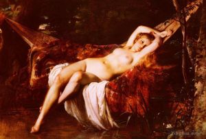 艺术家莱昂·巴兹勒·佩罗作品《拉贝涅斯裸体》