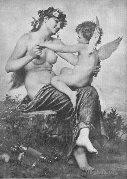 莱昂·巴兹勒·佩罗 的油画作品 -  《仙女复仇》