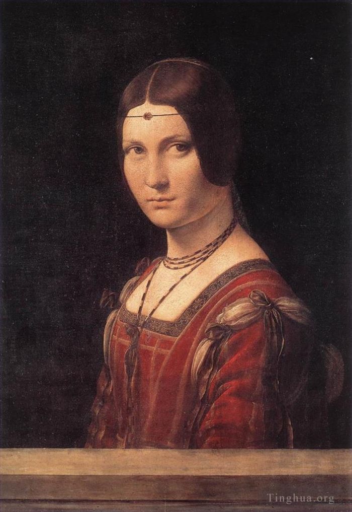 列奥纳多·达·芬奇 的油画作品 -  《美丽的费罗尼埃》