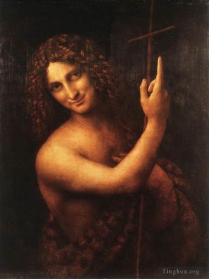 艺术家列奥纳多·达·芬奇作品《施洗者圣约翰》