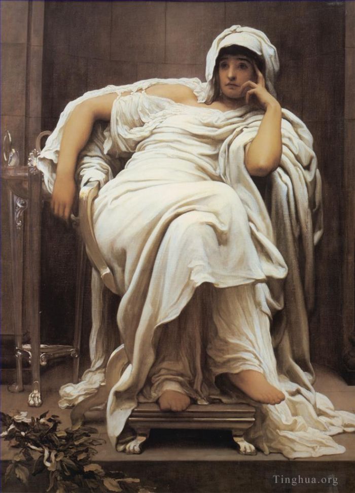 弗雷德里克·莱顿爵士 的油画作品 -  《法提西达》