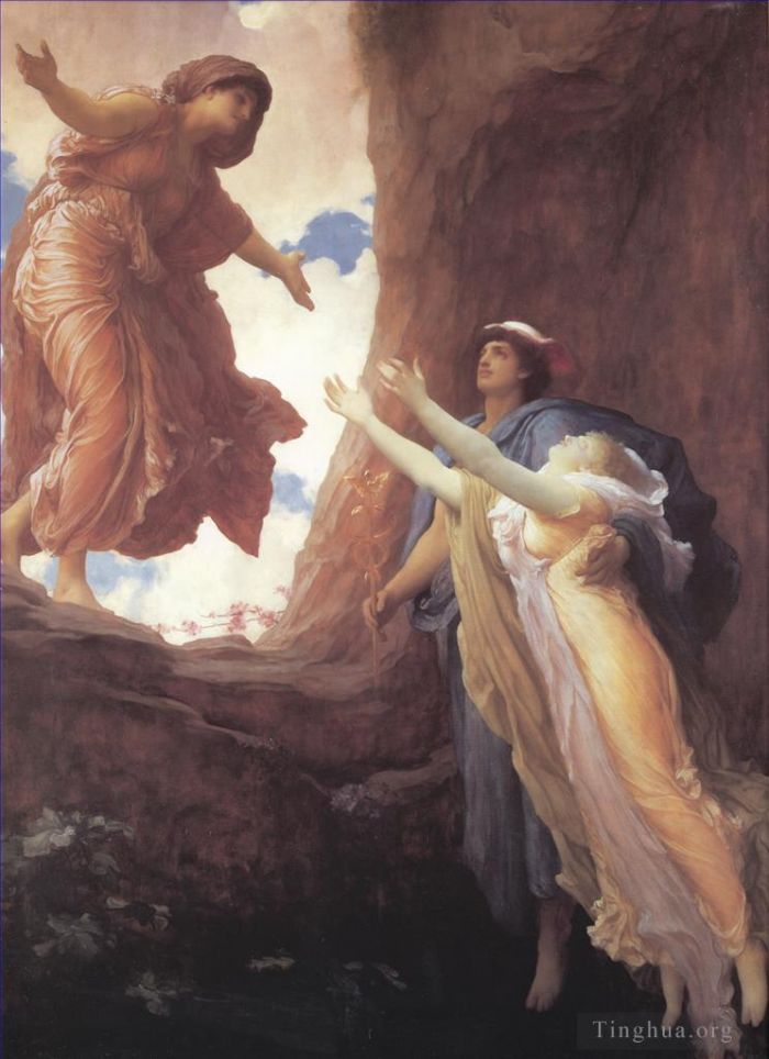 弗雷德里克·莱顿爵士 的油画作品 -  《珀耳塞福涅归来》