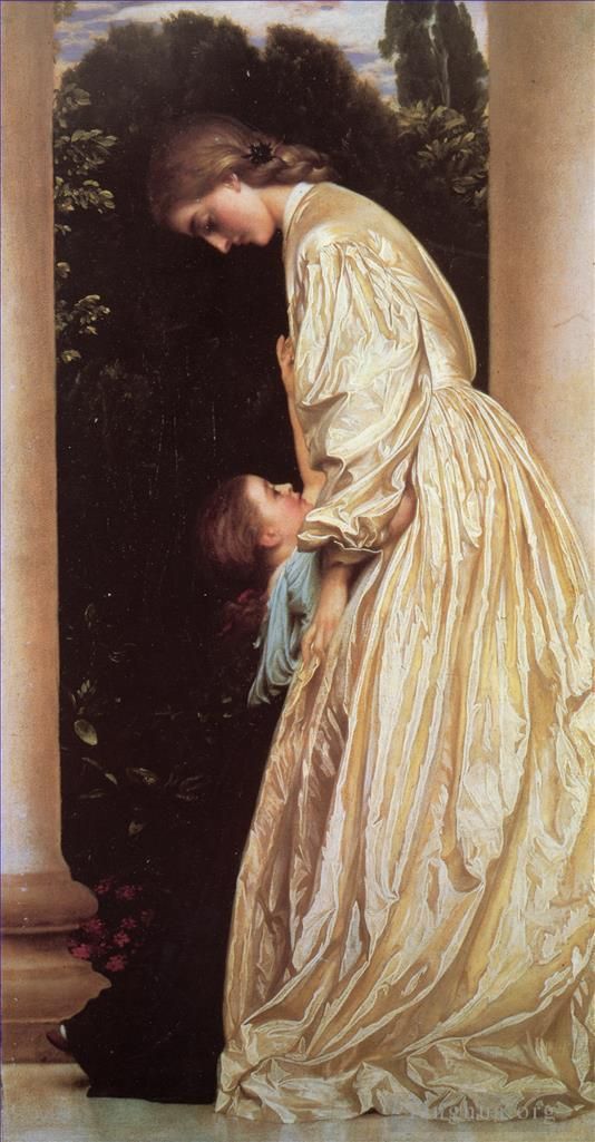 弗雷德里克·莱顿爵士 的油画作品 -  《姐妹》