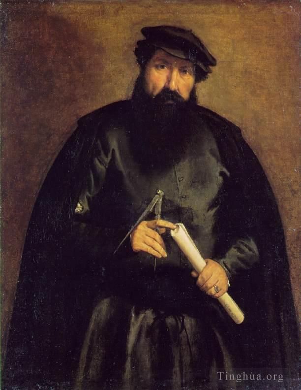 洛伦佐·洛托 的油画作品 -  《建筑师1535》