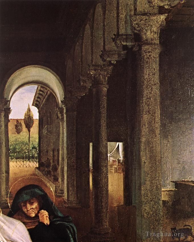 洛伦佐·洛托 的油画作品 -  《基督告别他的母亲,1521detail1》