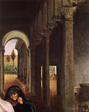 艺术家洛伦佐·洛托作品《基督告别他的母亲,1521detail1》
