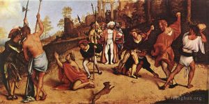 艺术家洛伦佐·洛托作品《圣斯蒂芬殉难,1516》